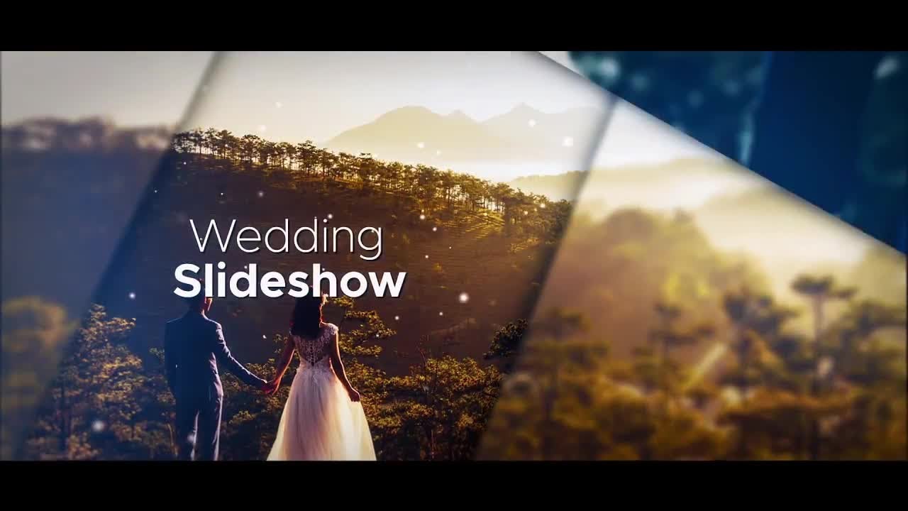 Modern Wedding Slideshow After Effects Templates