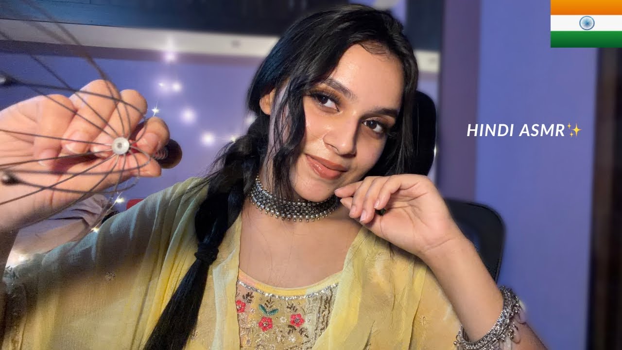 Hindi Asmr | Obsessed Girl Messes With Your Face While You Zone Out 😵&zwj;💫