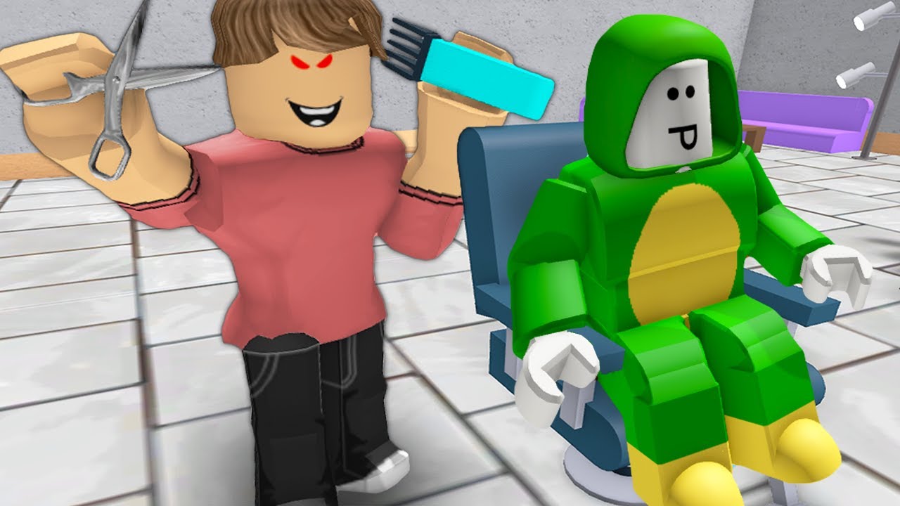 ESCAPE THE EVIL BARBER - Roblox Obby