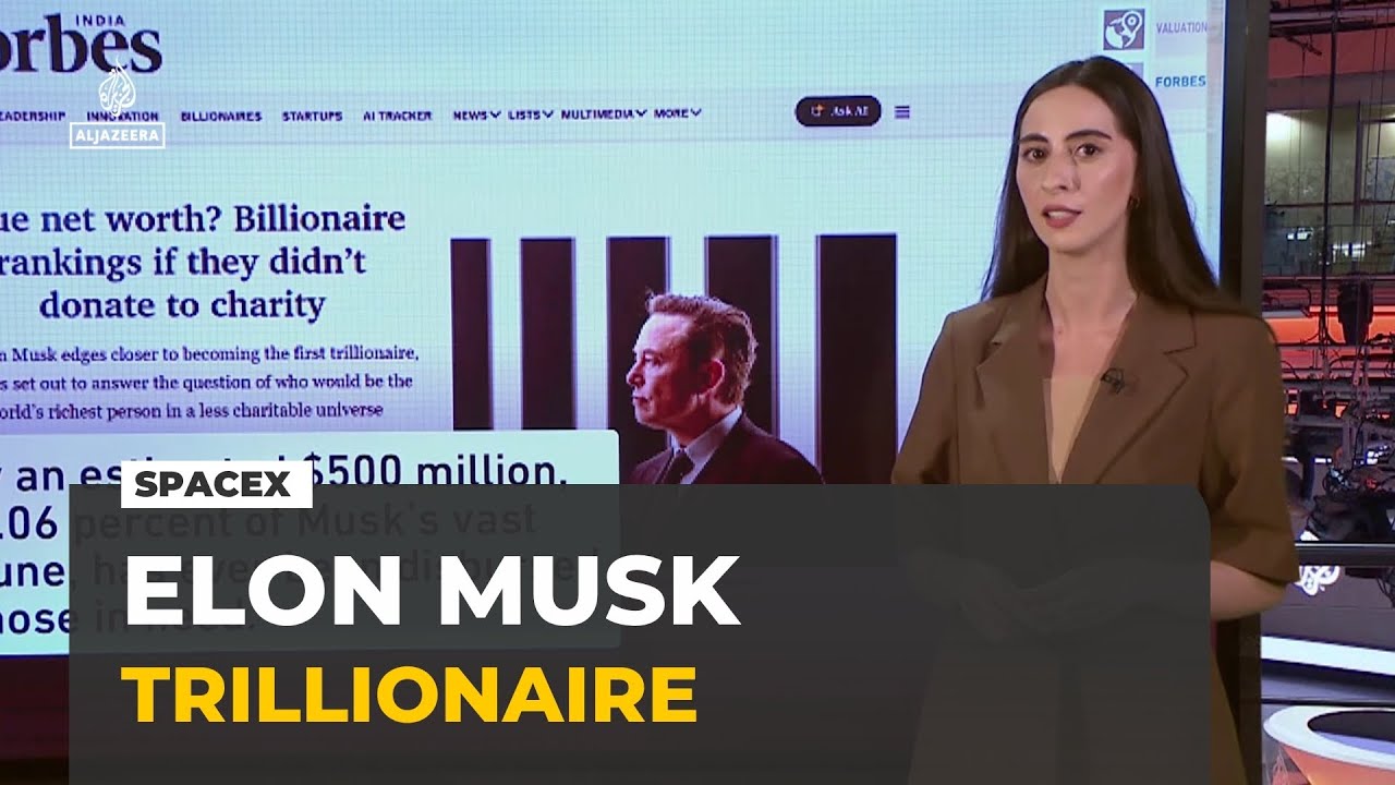 Elon Musk becomes world's first trillionaire as SpaceX valuation soars