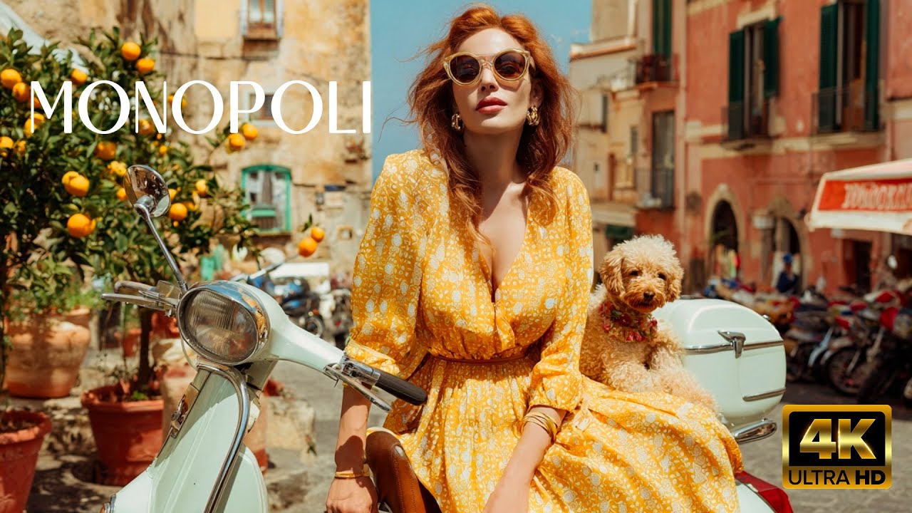 A Walk Through Monopoli: Italian Paradise in 4K 🇮🇹