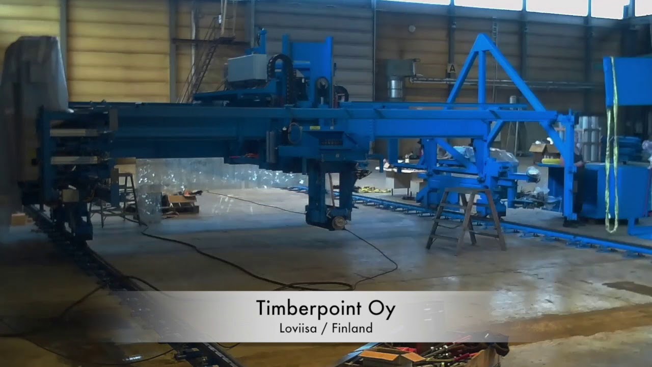 Timberpoint Hundegger PBA2 installation