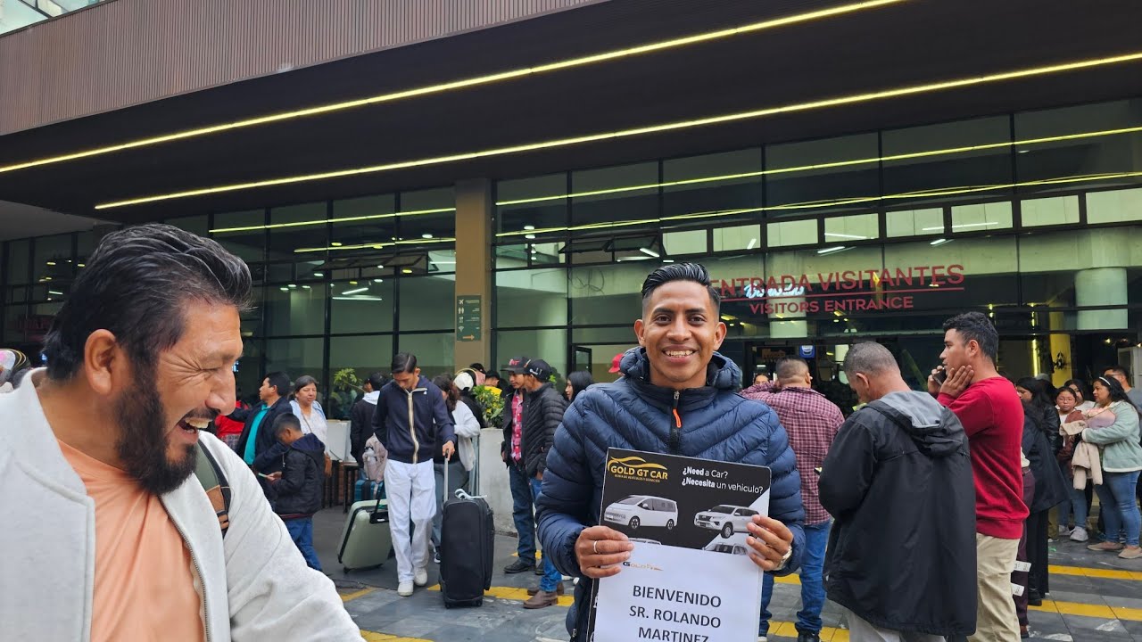 YA ESTAMOS EN GUATEMALA AEROPUERTO LA AURORA 