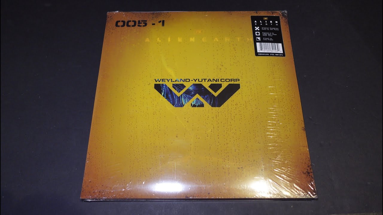 Alien Earth Soundtrack Vinyl Unboxing 2025