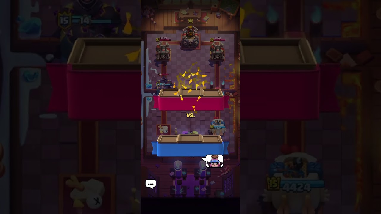 Jugando clahs royale 3:( (pierdo todo)