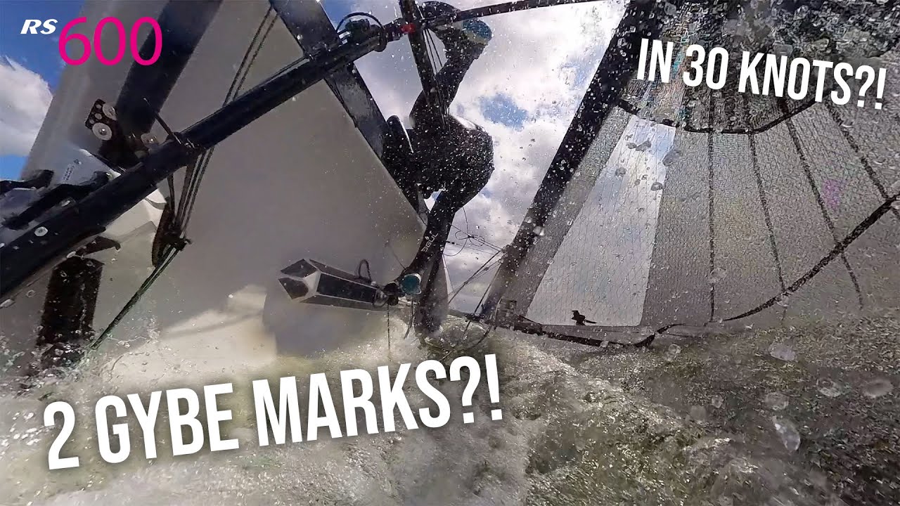 2 Gybe Marks in 30 Knots?! Did I win the final race in the RS600?
