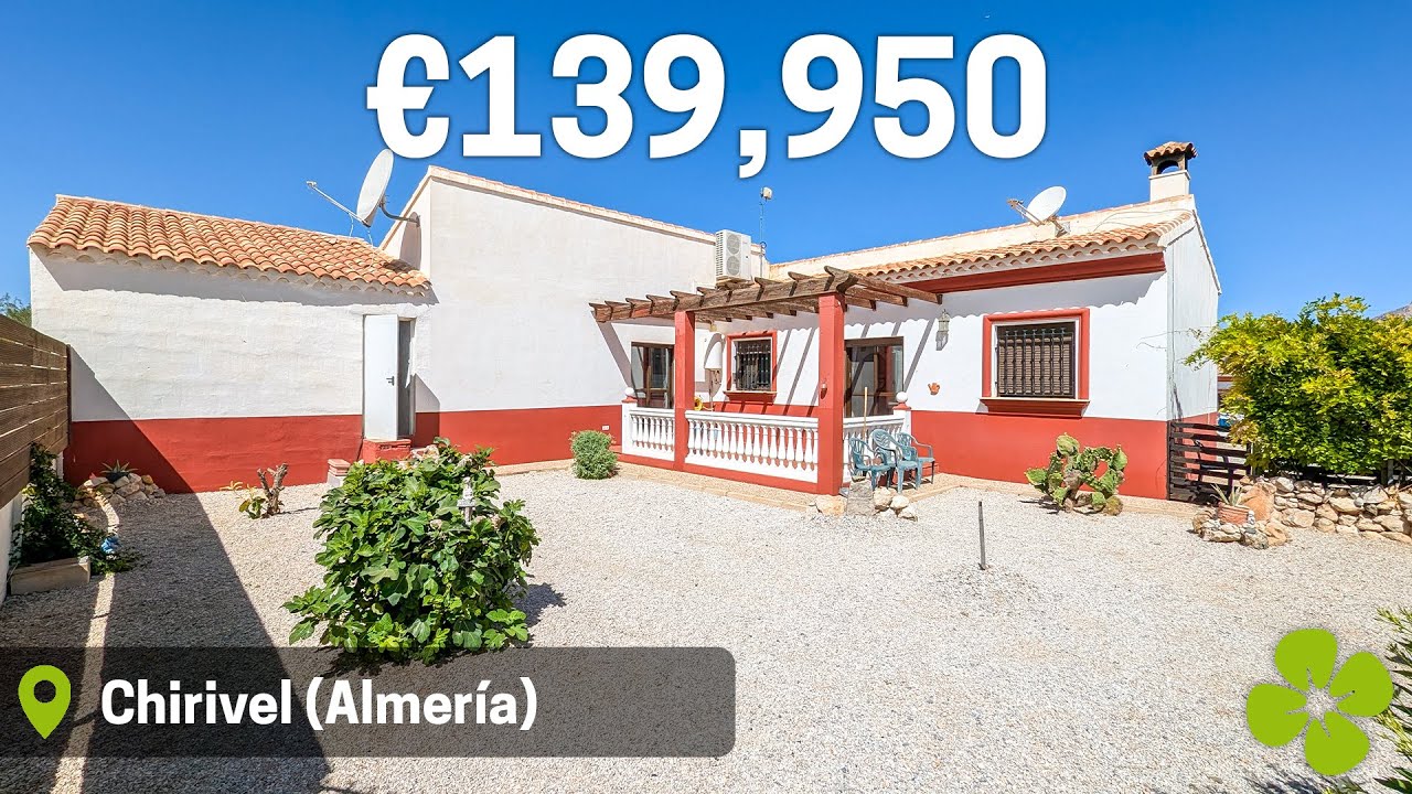 SOLD! - HOUSE TOUR SPAIN | Villa in Chirivel @ €139,950 - ref. 02402