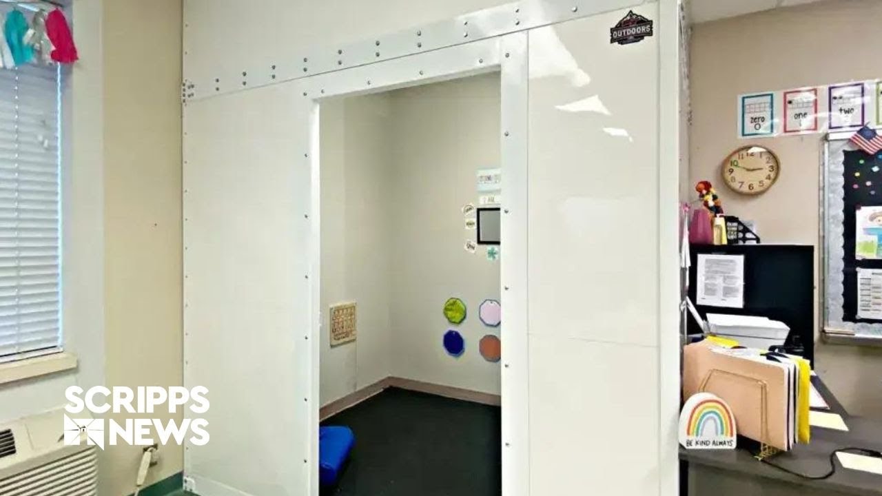 US company creates bulletproof safe rooms to protect kids in schools