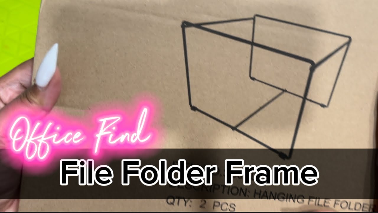 Turn Chaos into Order! 🗂️ Must-Have Hanging File Frames for Easy Office Organization!