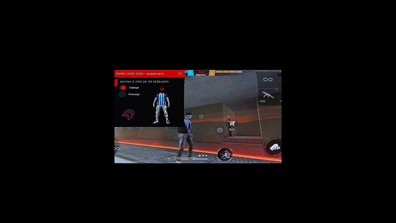 dark aura app 👺 #freefire