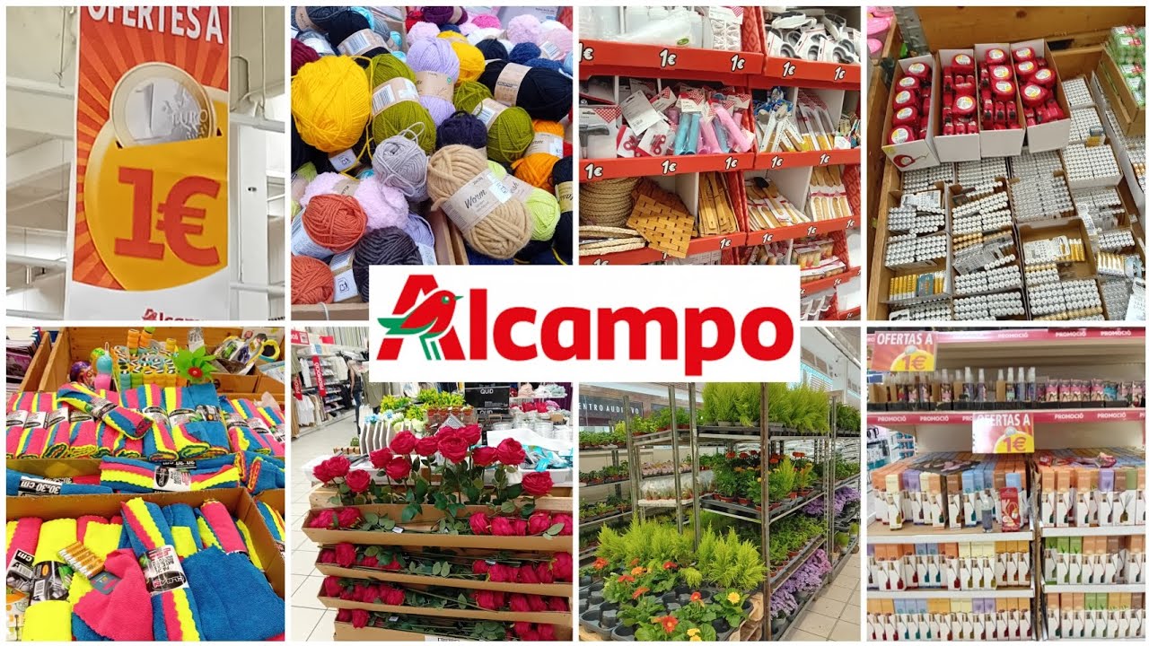 ALCAMPO ❤️ 🛒  TODO A 1€ ZONA DE BAZAR
