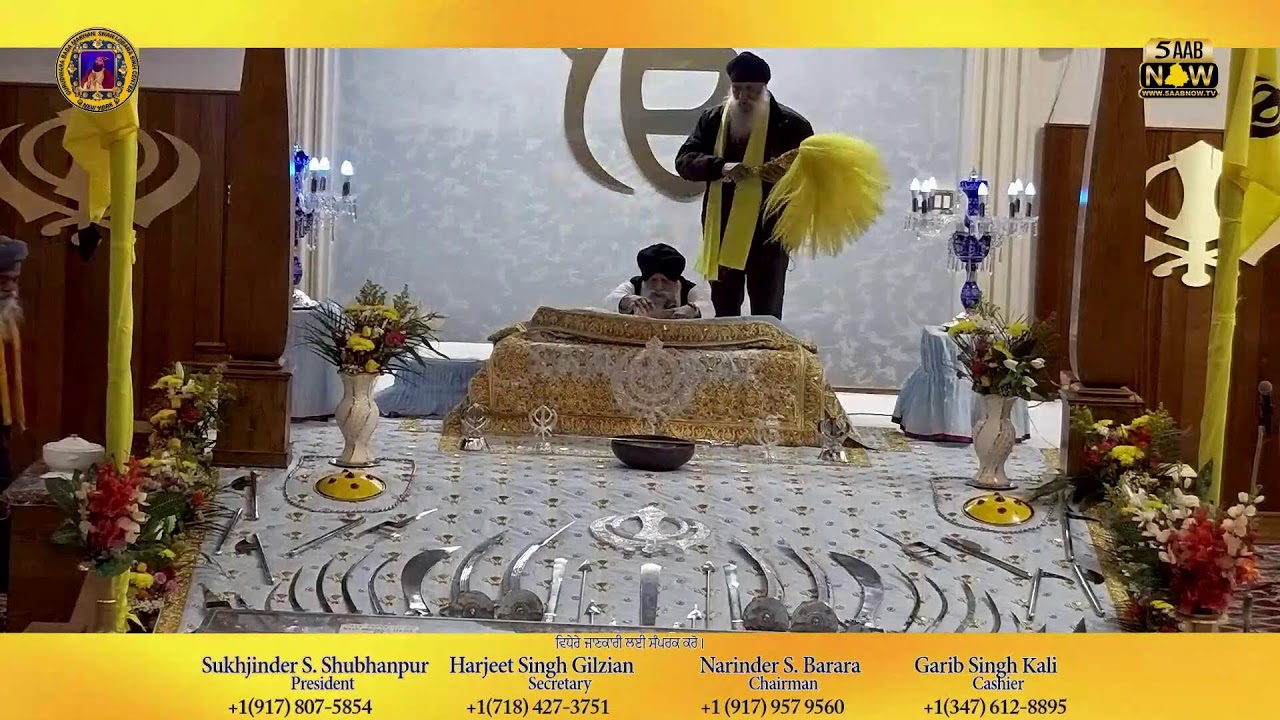 LIVE II Gurudwara Baba Makhan Shah Lobana Sikh Center NY Jan 29