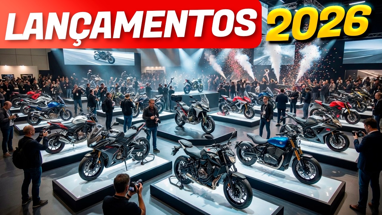 O GUIA DEFINITIVO DAS MOTOS 2026: Preços, Marcas Novas e Segredos Revelados | Lançamento Moto 2026