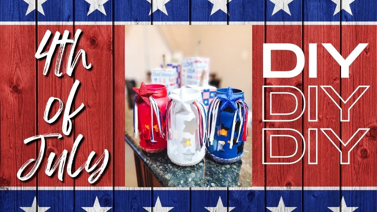 4th of July Decoration 2022 DIY Craft/Easy, Beautiful, Fun!!
