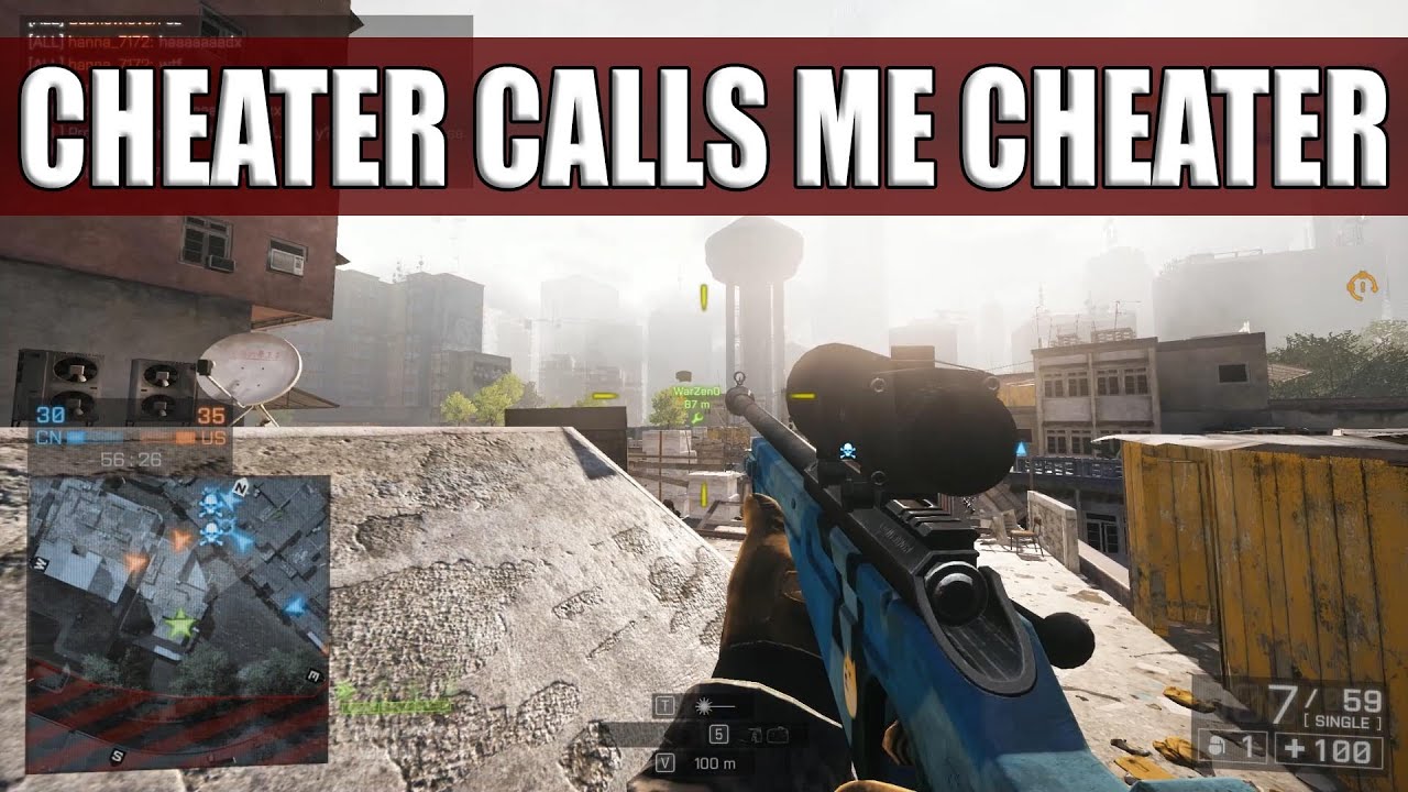 Cheater Calls Me Cheater | PC | MVP/ SV-98 on Floodzone | 30-1