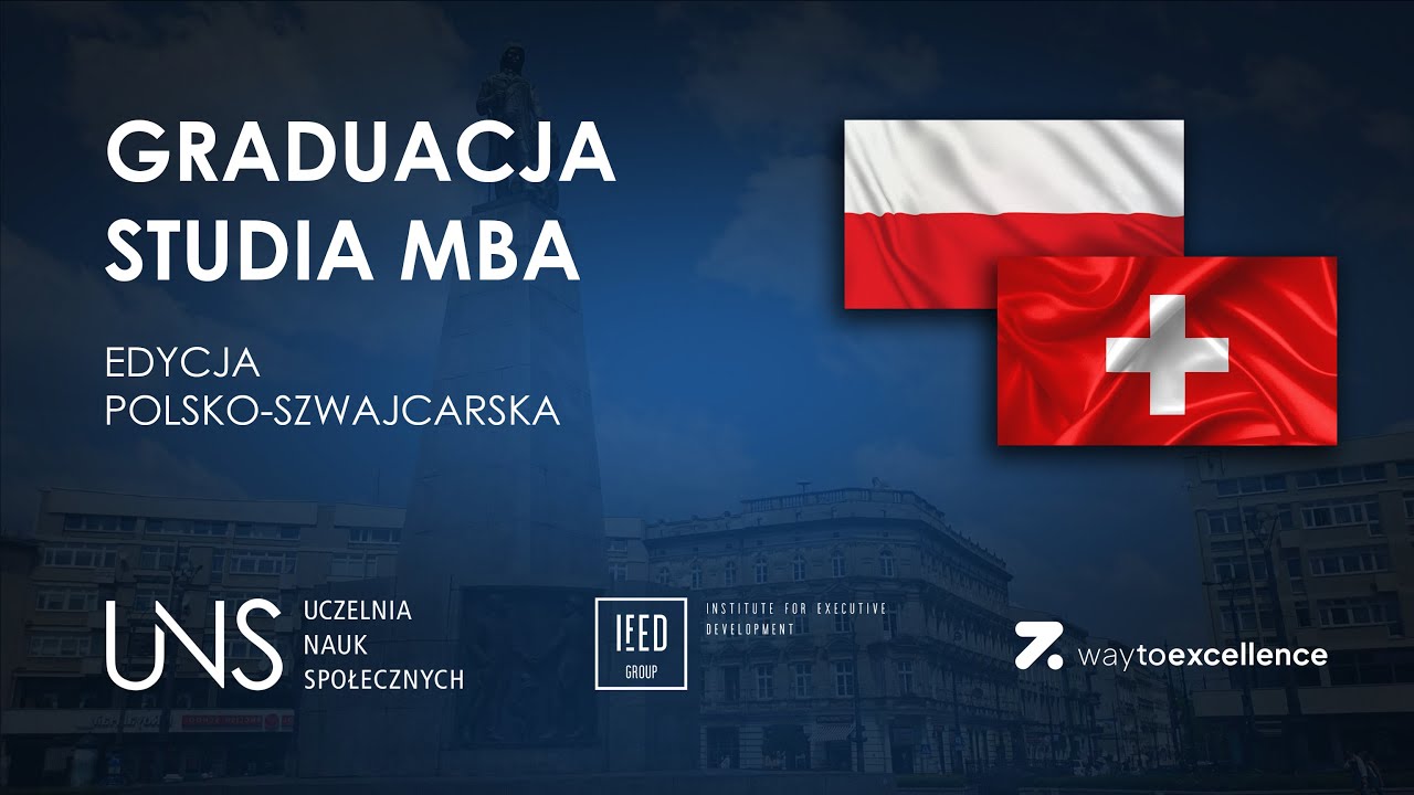 Graduacja Absolwentów kierunku Executive MBA w Uczelni Nauk Społecznych - 2022/2023