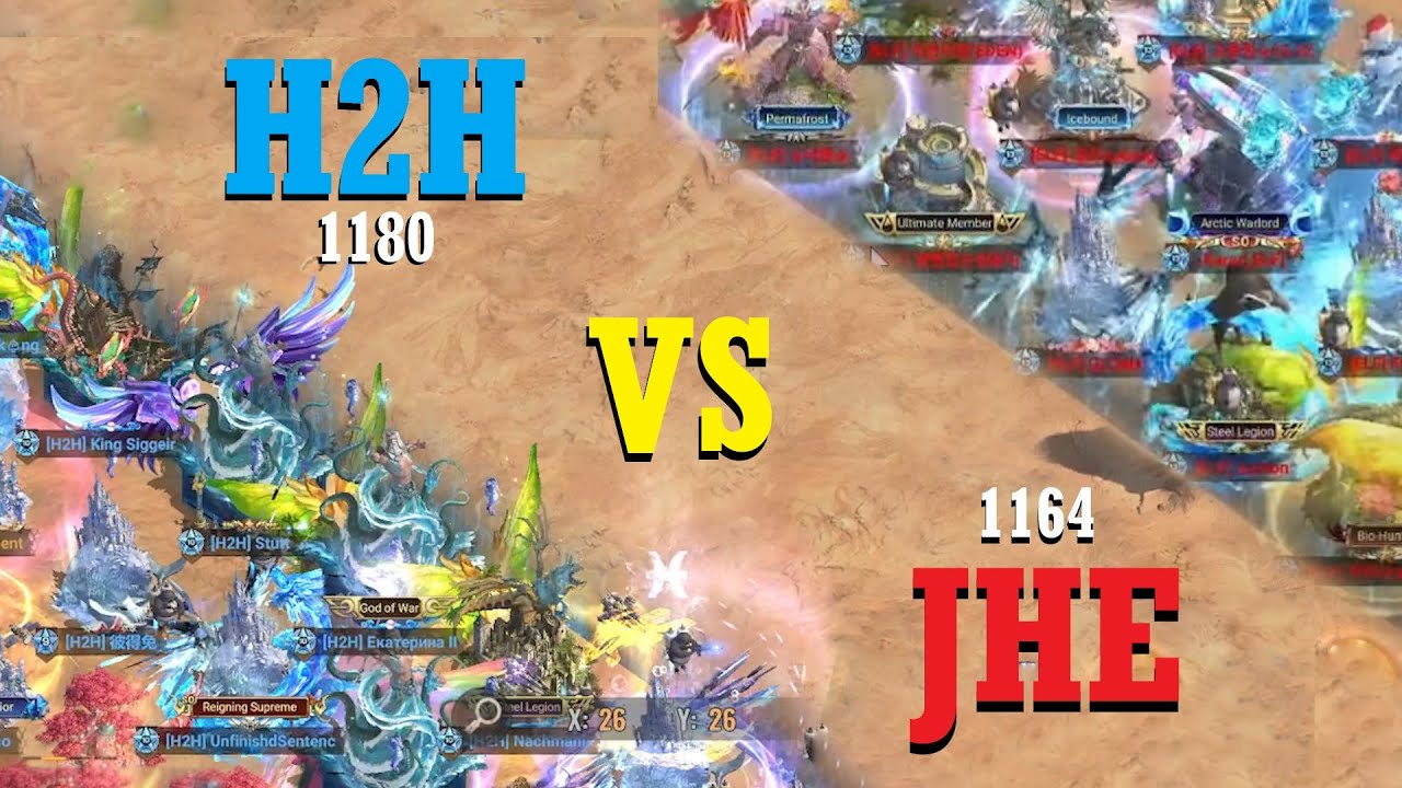 State of Survival - Reservoir Raid H2H vs JHE - 🔥اقوى معركة في التاريخ