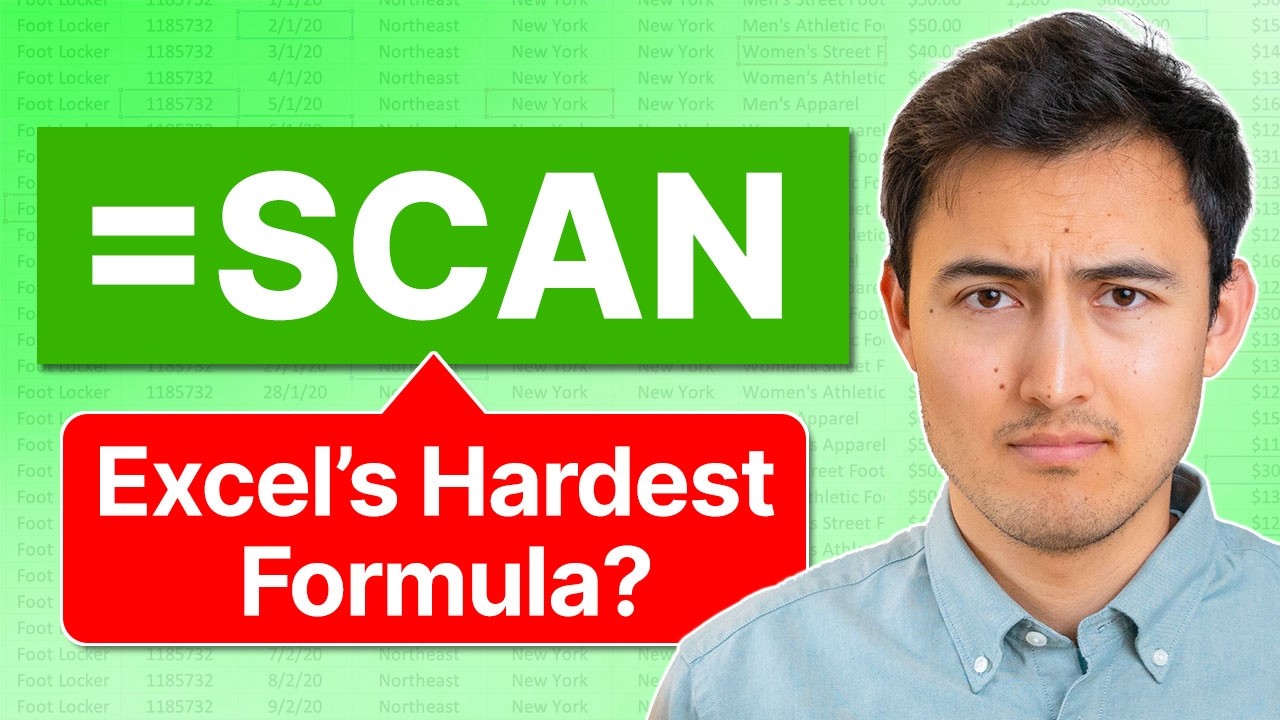 Функция SCAN в Excel (одна из самых сложных для изучения)