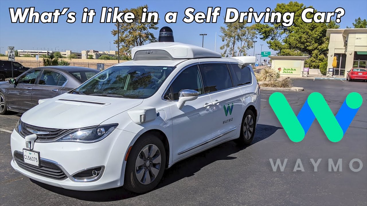 Riding in a Self Driving Car - With Nobody Up Front | JJRicks Rides With Waymo #1