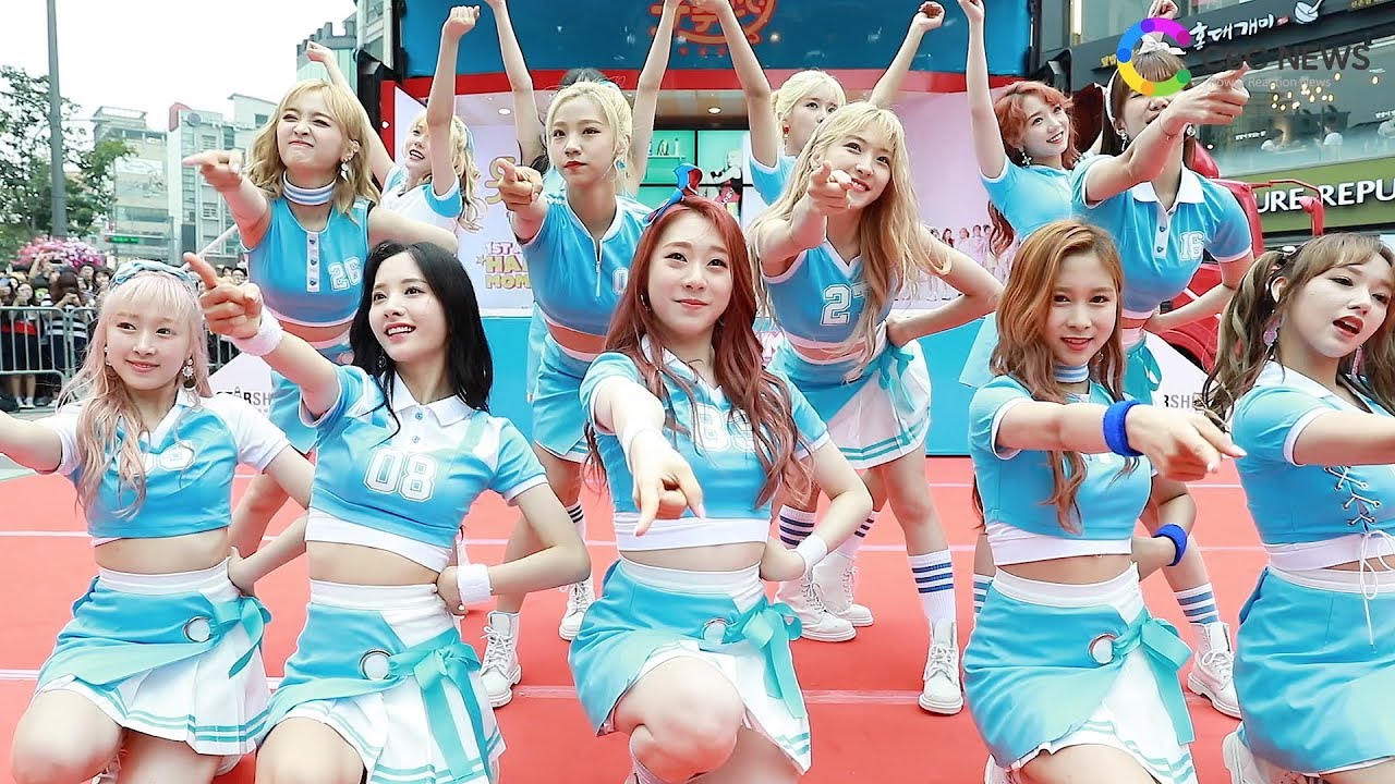 [스타ting] 우주소녀 게릴라콘서트를 맨 앞에서 보면 이런 느낌?