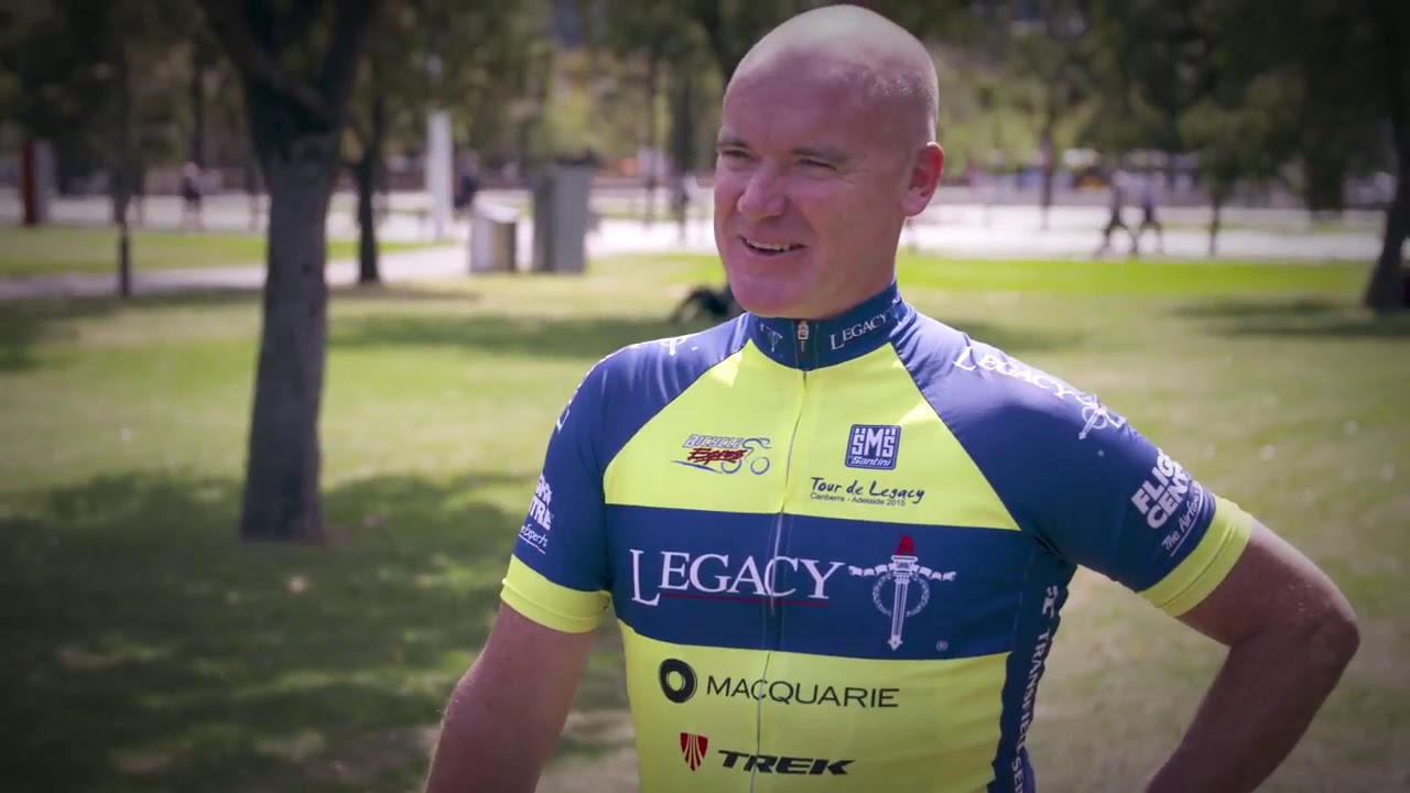 Stuart O'Grady Legacy's Tour de Legacy Ambassador