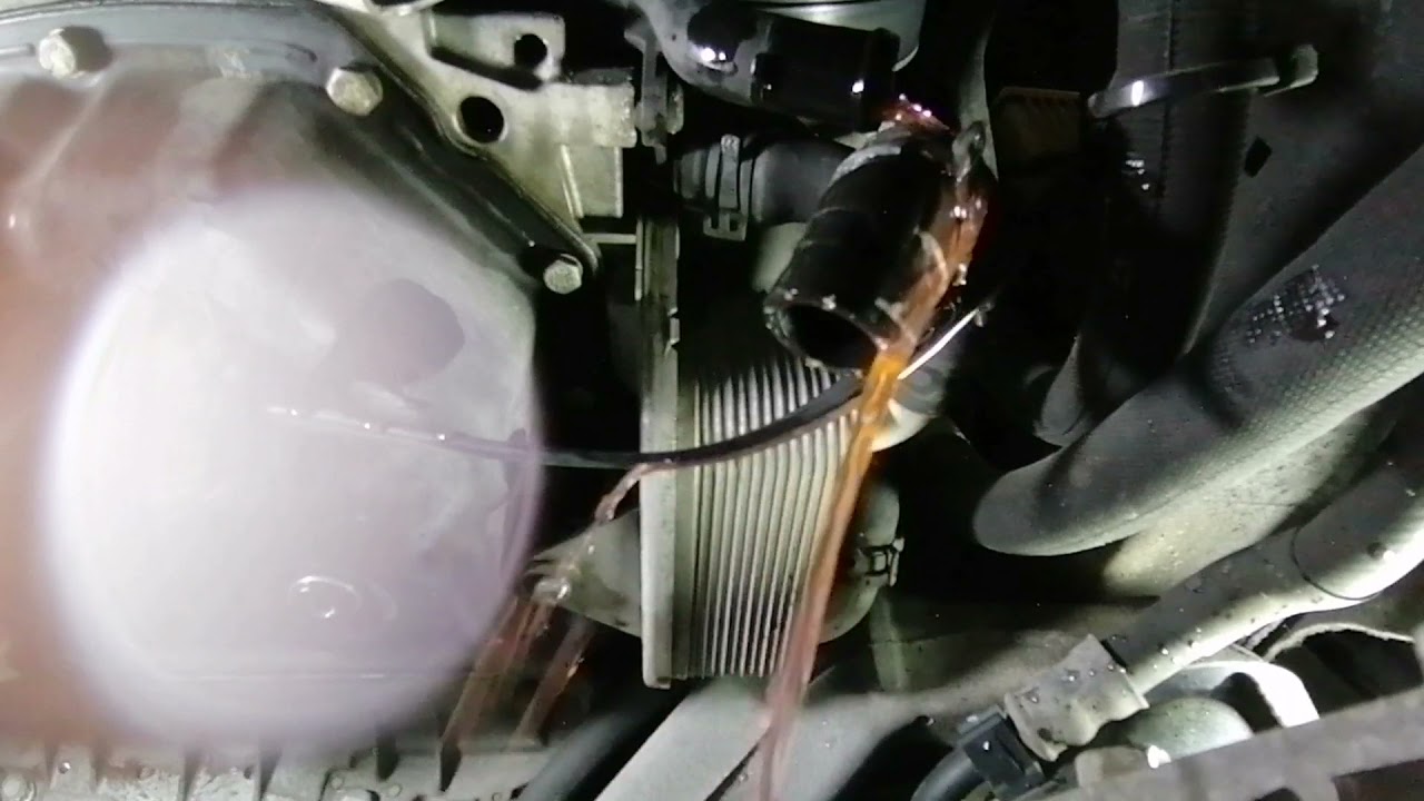 Audi Q7 Oil Cooler Replacement