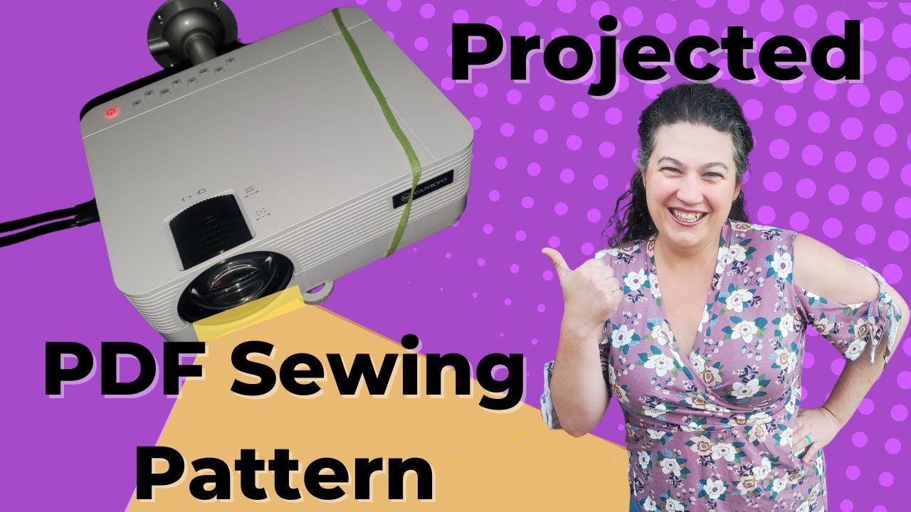 PDF Sewing Pattern Cutting with a Projector - Quick and Easy!