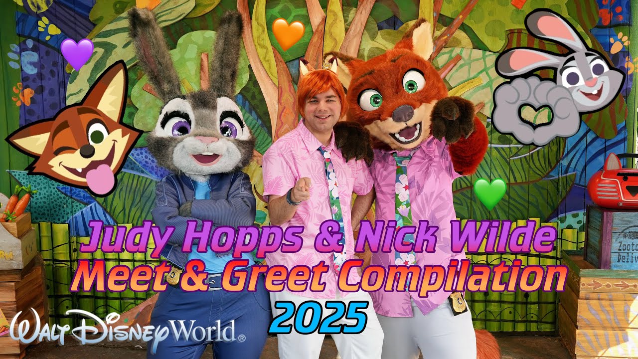 Judy Hopps & Nick Wilde Meet & Greet Compilation 2025 (10K Subscriber Special)