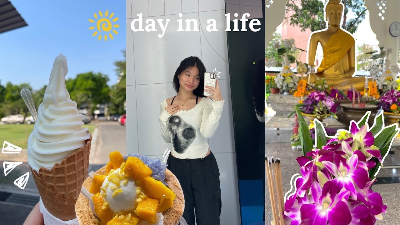 A DAY IN MY LIFE AS AN INTERNATIONAL STUDENT | mahidol university, biomedical science, living abroad