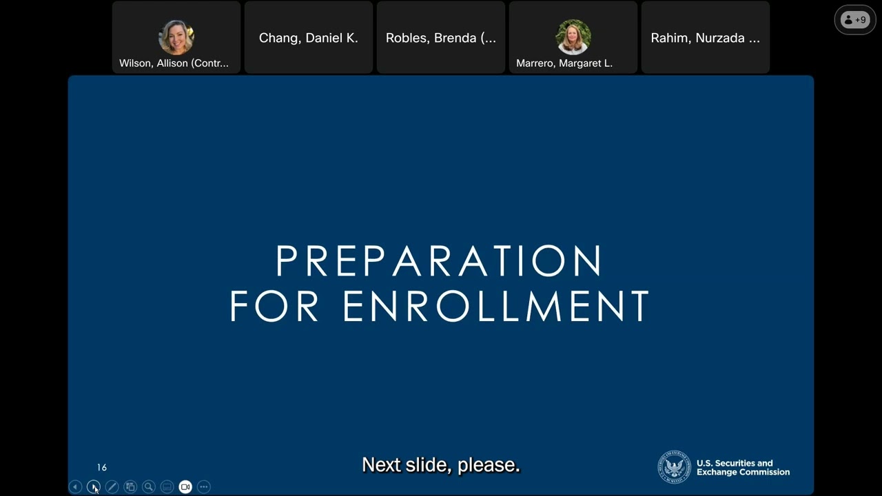 EDGAR Next Webinar, Section 16 filers &ndash; January 23, 2025 (Live Recording)