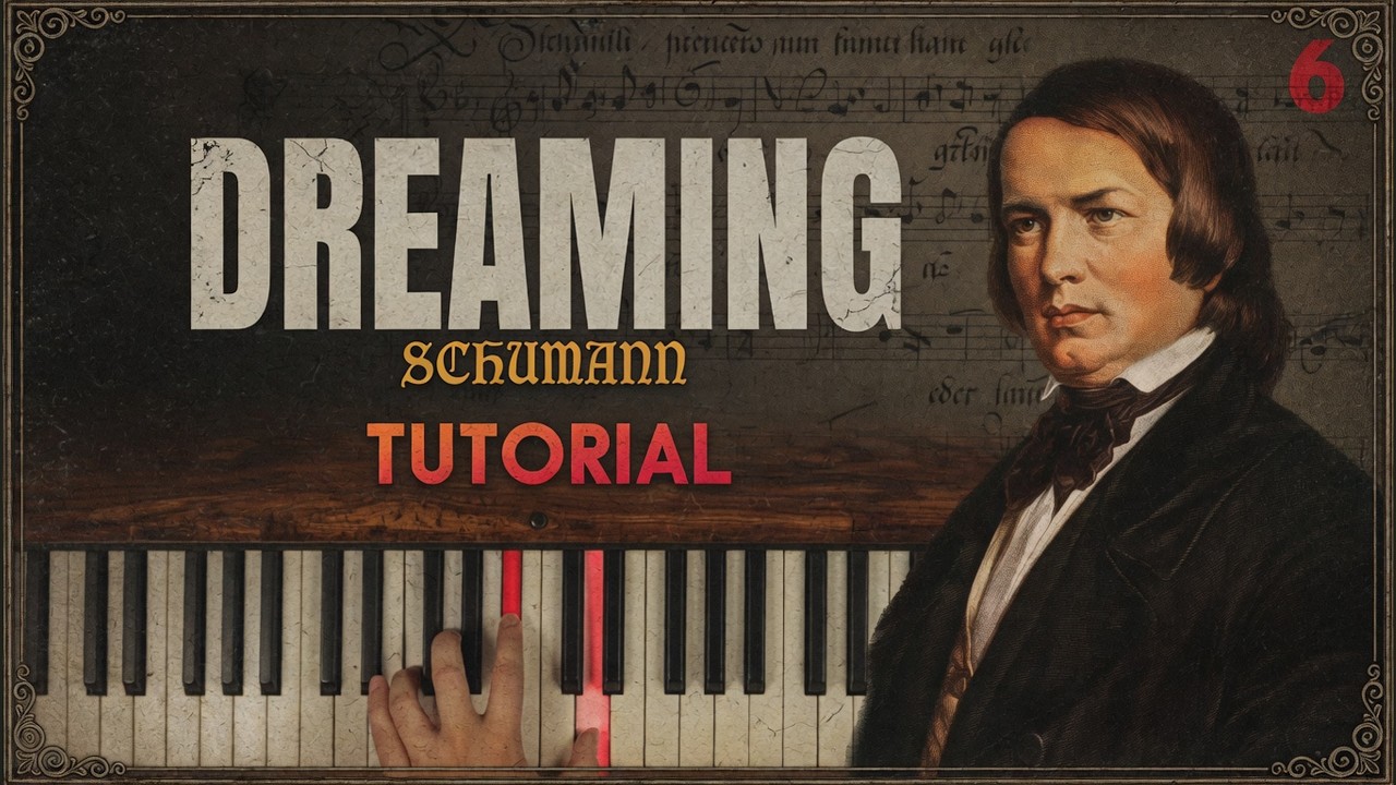 TRAUMEREI (Dreaming) by Robert Schumann from 'Kinderszenen' | Piano Tutorial (Part 1)