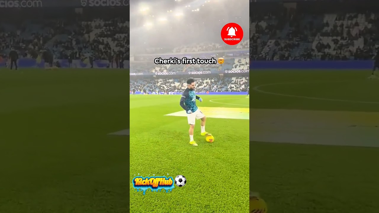 what a touch of beauty #premierleague #soccer #manchestercity #cherki
