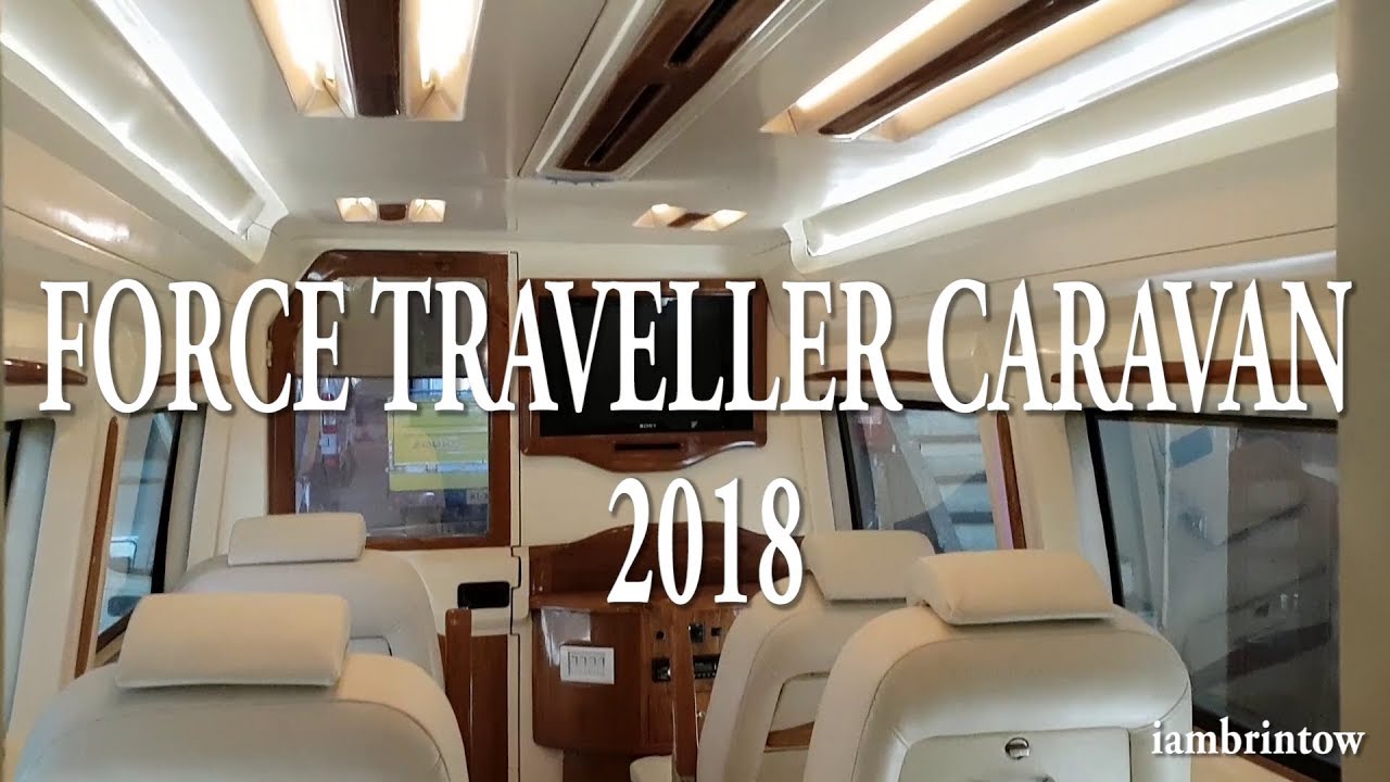 FORCE TRAVELLER CARAVAN 2018 FOR 30 LAKHS