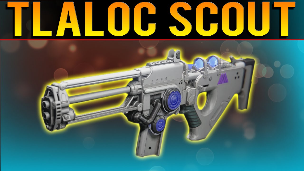 Warlock Only Exotic - Tlaloc Scout Rifle - How To Get The Tlaloc - AMAZING SCOUT RIFLE!
