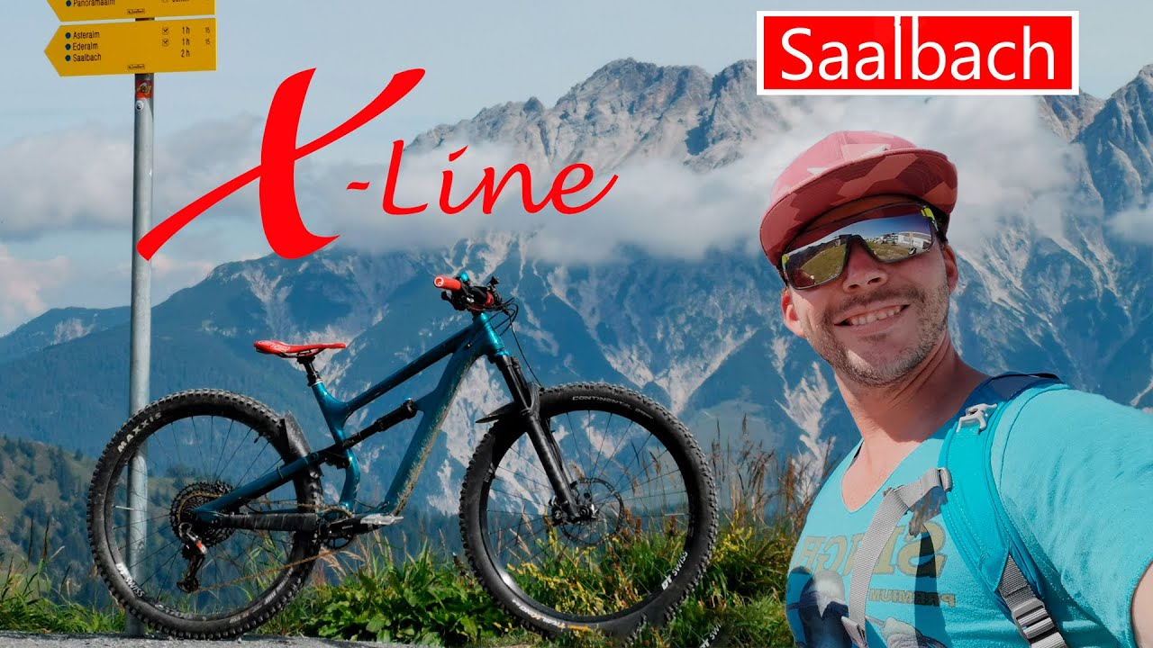 X Line in Saalbach Hinterglemm mit meinem Cannondale habit 4
