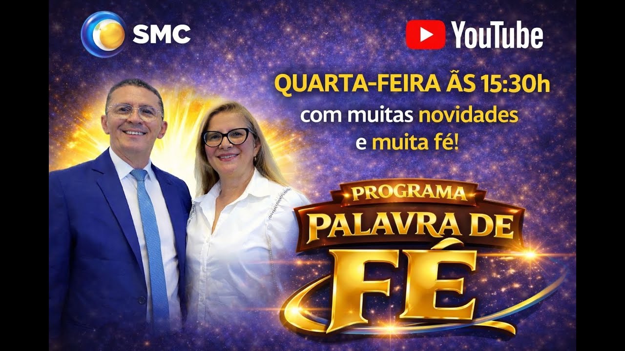 🔴PROGRAMA : PALAVRA DE FÉ - COM Pr. Wagner Gadelha .