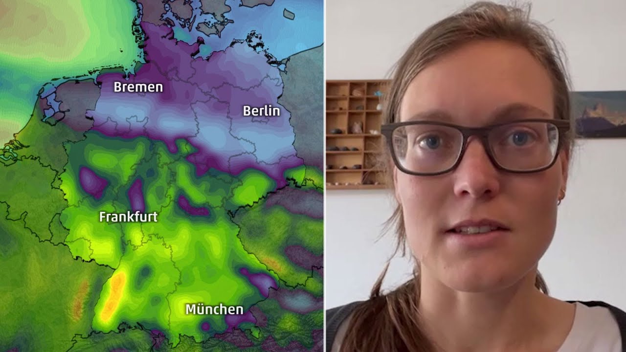 St&uuml;rmischer Wind, Dauerfrost und Schnee im Norden - 15 Grad im S&uuml;den
