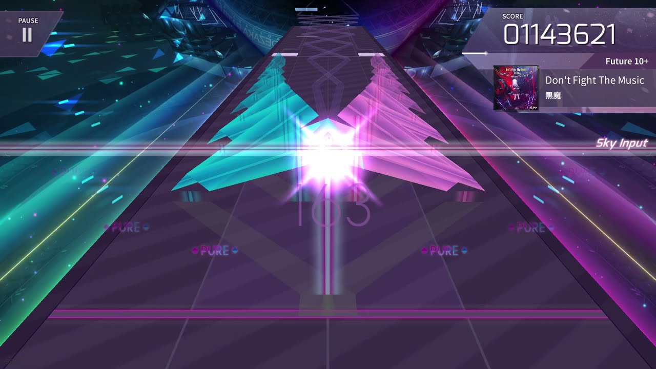 [Arcaea Fanmade] 黒魔 - Don't Fight the Music [FUTURE 10+]