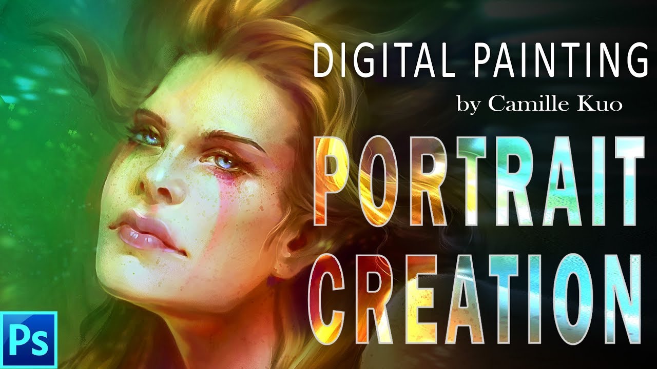 How to color a gray scale greyscale portrait in photoshop