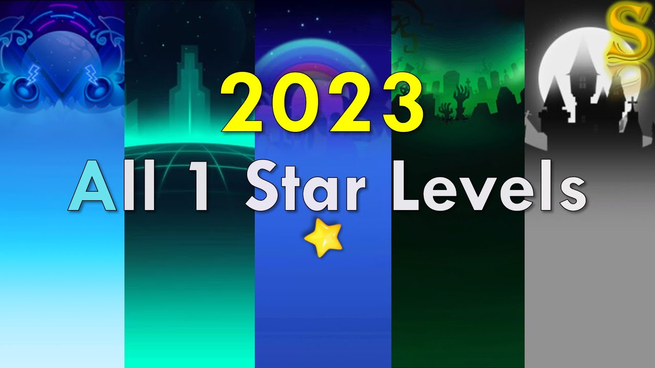 Rolling Sky - All 1-Star Levels in 2023 | AusT