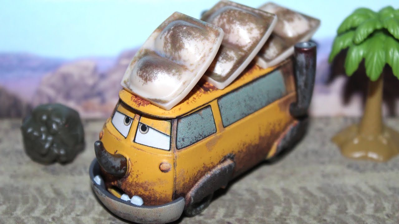 Mattel Disney Cars on the Road Westfalanapus (Dino Park) VW Bus 2023