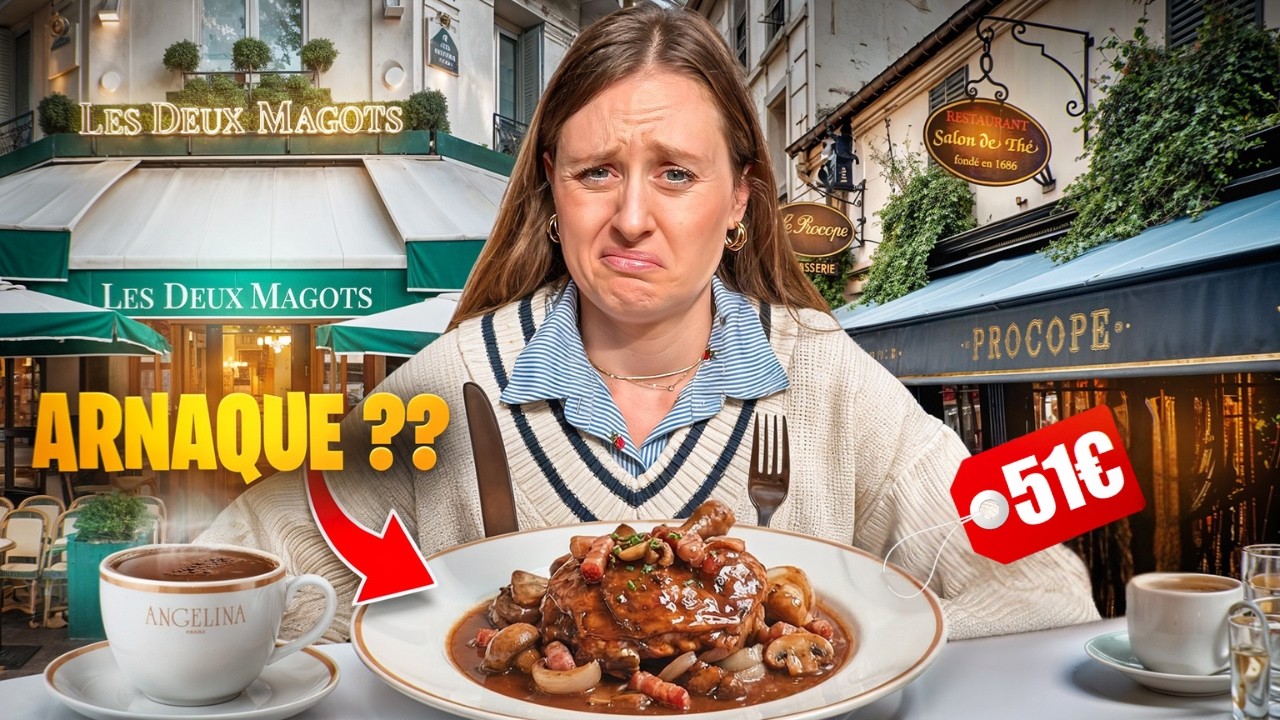 Je teste les adresses les plus MYTHIQUES de Paris 🇫🇷 (à Saint-Germain-des-Prés✨)