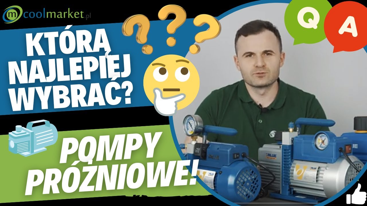 Pompy próżniowe - którą wybrać? | Q&A CoolmarketTV