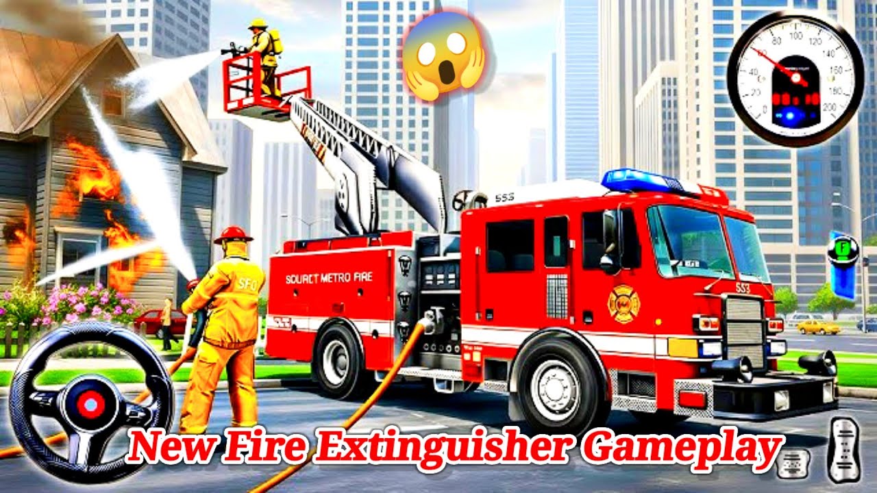 Real Fire 🔥 Truck Simulator The Squad | Fire Truck Simulator 2026 | Android Gameplay