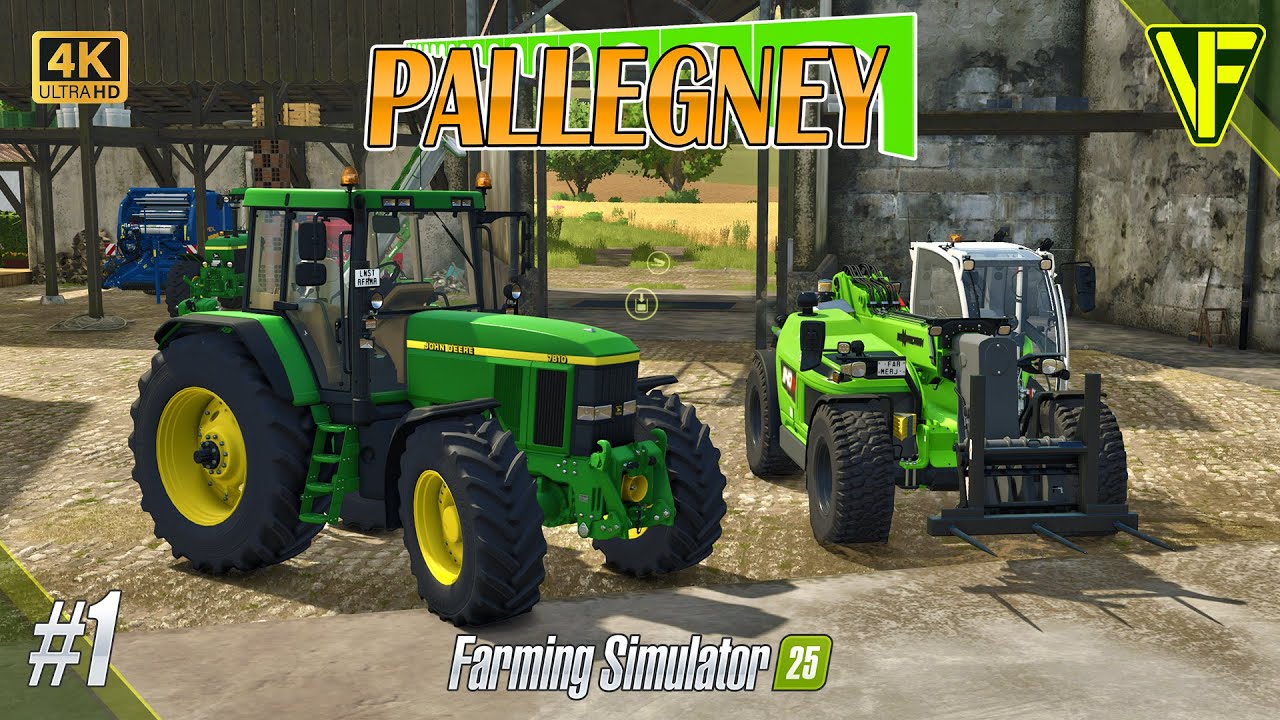 Создание фермы | Паллегни №1 (Farming Simulator 25 4K)