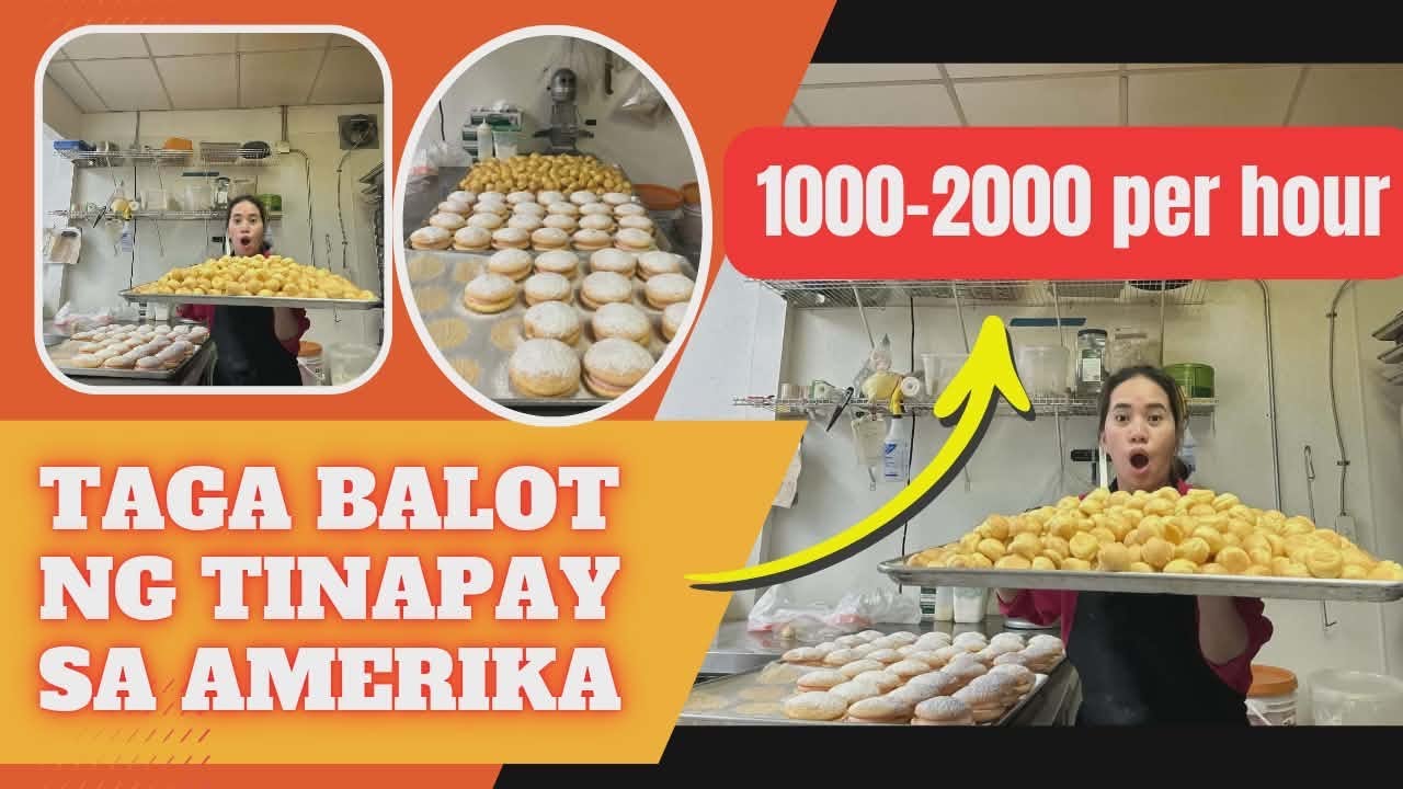 Pinaygirl/ Ang sahod ko sa amerika Bilang taga balot ng tinapay 🇺🇸