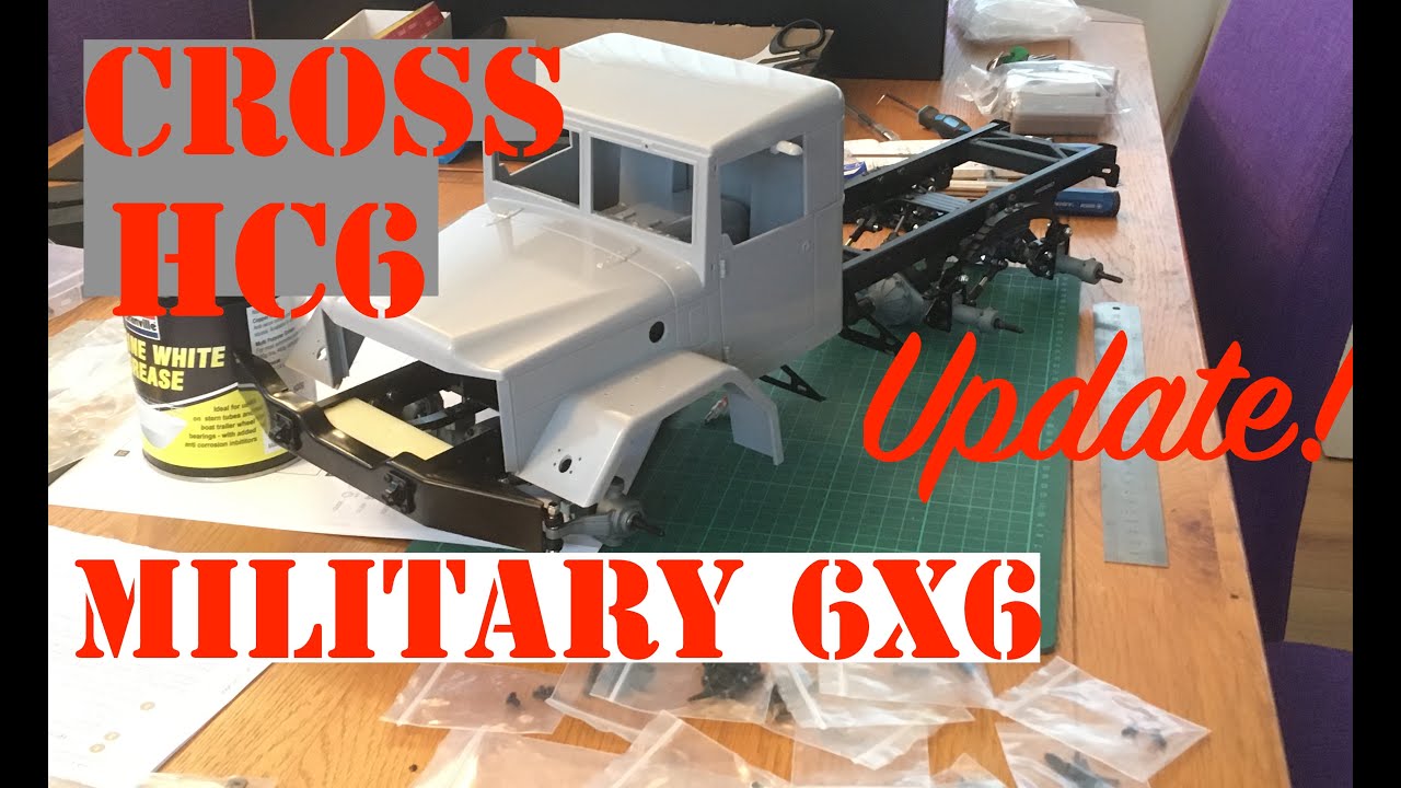 Cross RC HC6 | 6x6 Military Truck | 1/12 Crawler Build Update