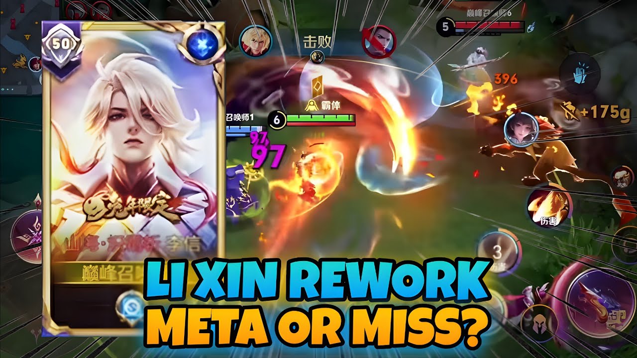 LI XIN REWORK FINALLY HERE ON CN SERVER 🔥 NEW SEASON PEAK MATCHES GO CRAZY | HONOR OF KINGS