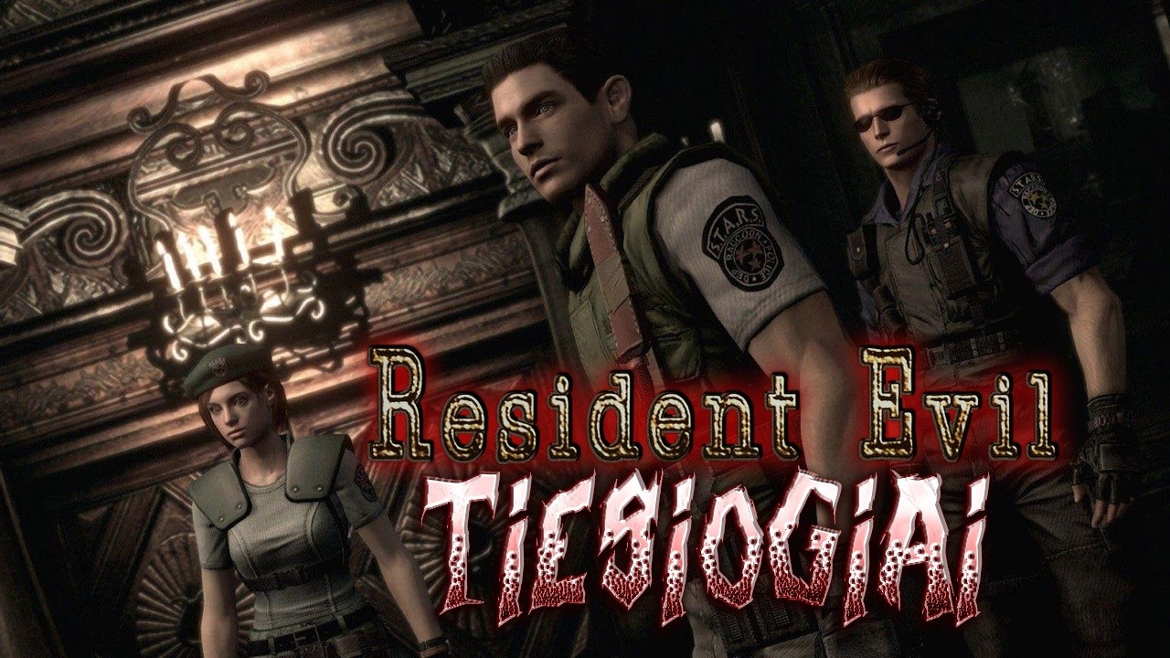 MARATONAS I Resident Evil 1 Remake TIESIOGIAI [Chris, Hard #2]