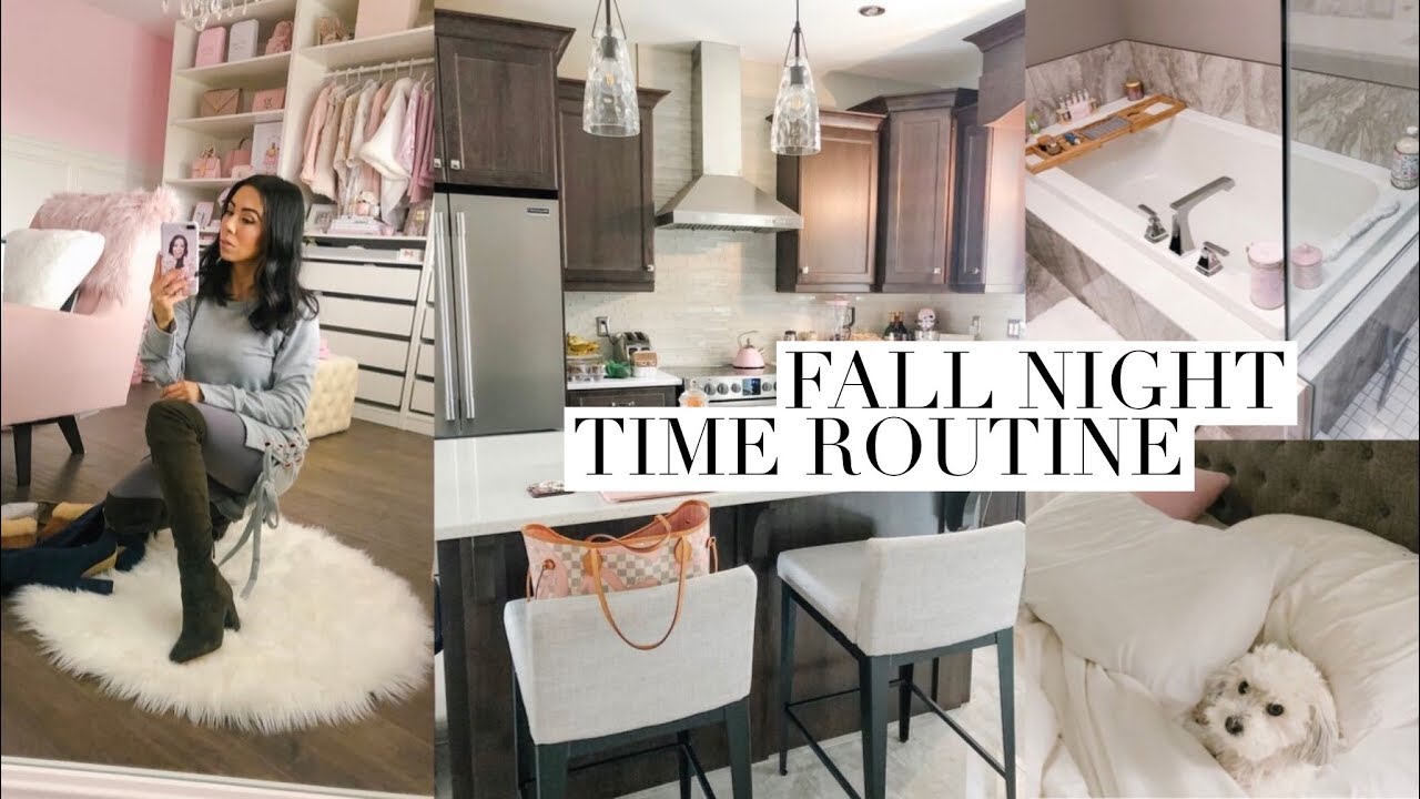 COZY FALL NIGHT TIME ROUTINE!🍁